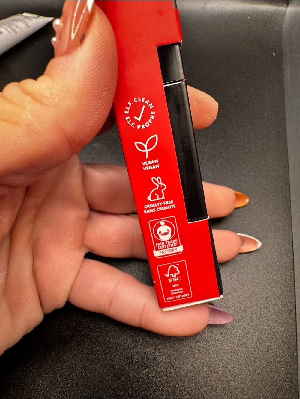 NWT e.l.f. Glossy Lip Stain - Fiery Red